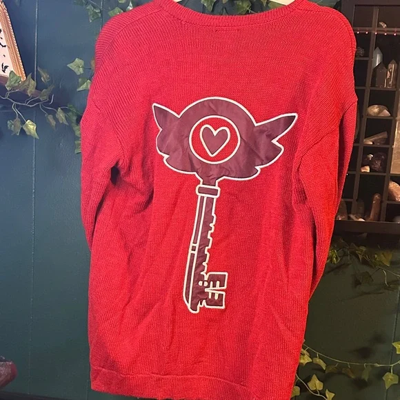 Hot Topic Red Hazbin Hotel Cardigan - Picture 5 of 6